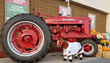 Micro and a tractor